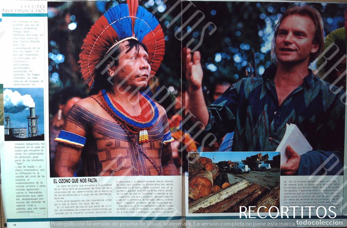 Coleccionismo de Revistas y Peri&oacute;dicos: STING THE POLICE AMAZONAS