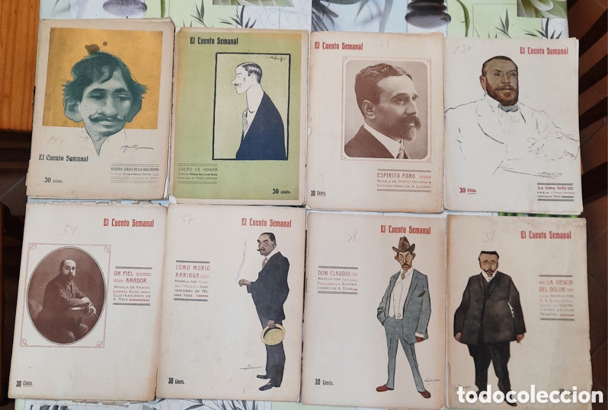 Coleccionismo de Revistas y Peri&oacute;dicos: El cuento semanal 1909