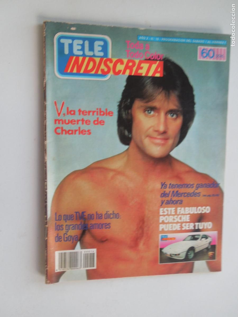 Coleccionismo de Revistas y Peri&oacute;dicos: TELE INDISCRETA - REVISTA N&ordm; 16 - JUNIO 1985 - CHARLES DE V.