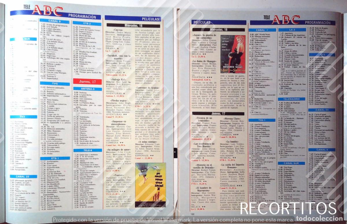 Coleccionismo de Revistas y Peri&oacute;dicos: LA DAMA DE SHANGAY RITA HAYWORTH ORSON WELLES LOS DIOSES DEBEN ESTAR LOCOS