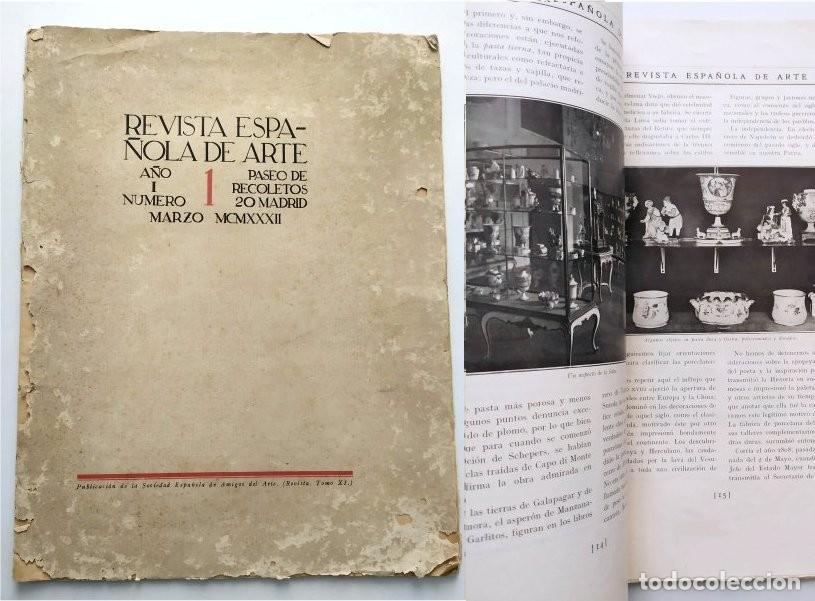 Sammeln von Zeitschriften und Zeitungen: Revista espa&ntilde;ola de Arte. A&ntilde;o I. N&uacute;mero 1. Marzo 1932