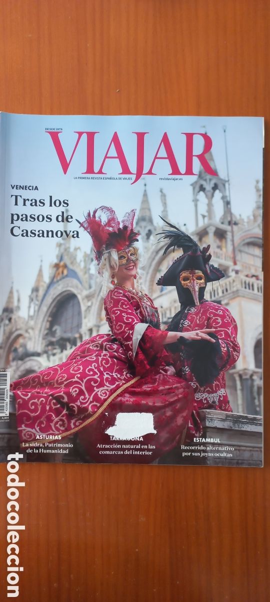 Collection Magazines and Newspapers: Revista Viajar Venecia tras los pasos de Casanova n&uacute;mero 545 febrero 2025