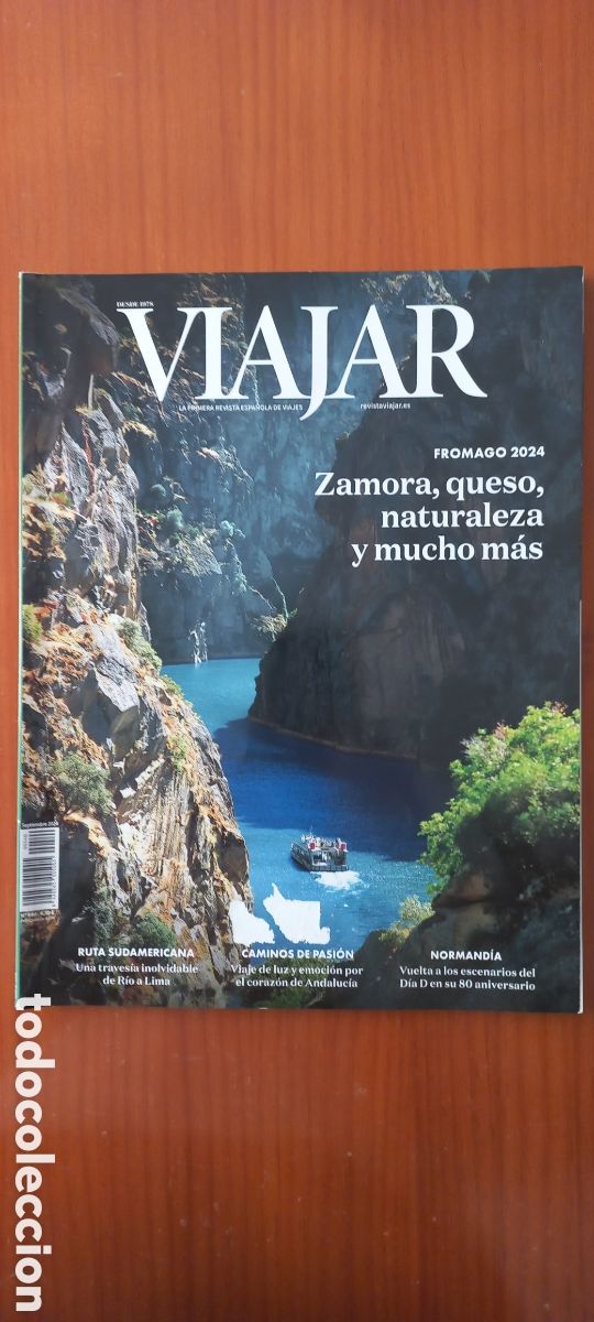 Collection Magazines and Newspapers: Revista Viajar Zamora, queso, naturaleza y mucho m&aacute;s n&uacute;m. 540 Septiembre 2024