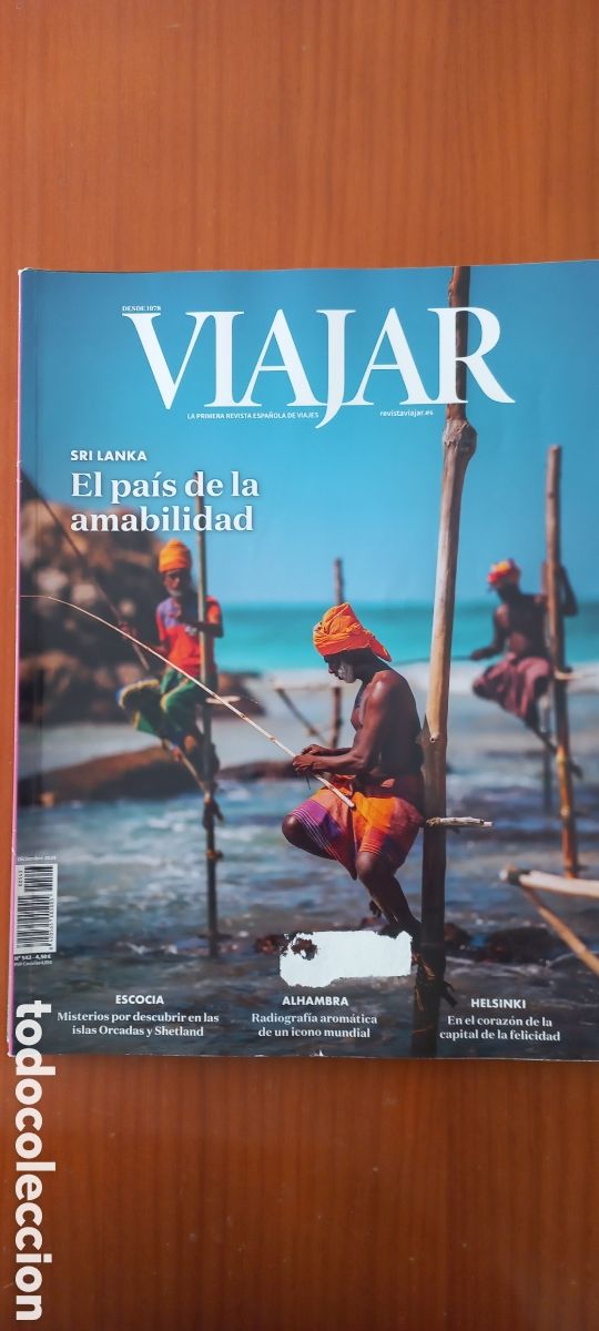 Collezionismo di Riviste e Giornali: Revista Viajar Sri Lanka El pa&iacute;s de la amabilidad n&uacute;m. 543 Diciembre 2024