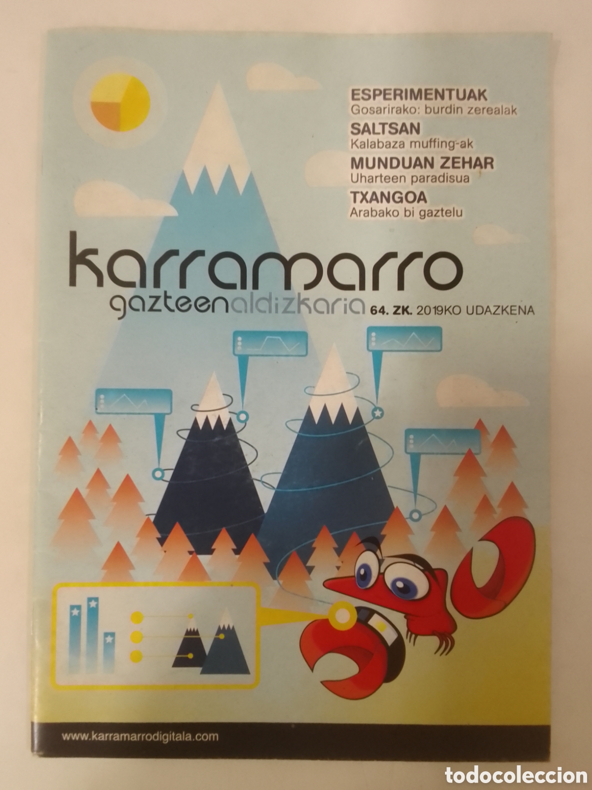 Coleccionismo de Revistas y Peri&oacute;dicos: Revista karramarro n&deg; 64.