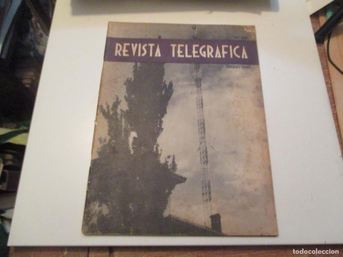Coleccionismo de Revistas y Peri&oacute;dicos: Revista telegr&aacute;fica n&ordm; 366 Marzo 1943 W39248