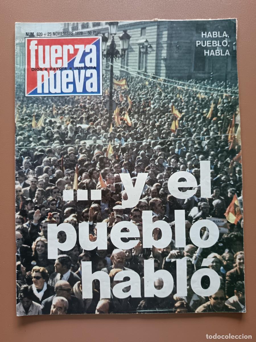 Collection Magazines and Newspapers: FUERZA NUEVA-DIOS,PATRIA,JUSTICIA-620- 1978