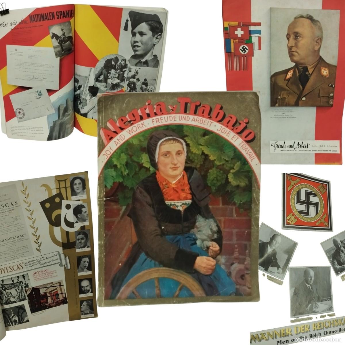 Collection Magazines and Newspapers: REVISTA NAZI INTERNACIONAL: Freude und Arbeit. Kraft durch Freude / Alegr&iacute;a y Trabajo. N&ordm; 3, 1938