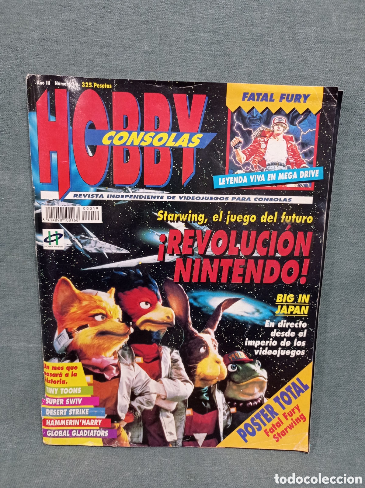 Coleccionismo de Revistas y Peri&oacute;dicos: REVISTA HOBBY CONSOLAS - VIDEOJUEGOS - SEGA - NINTENDO - N&ordm; 19 - ABRIL 1993