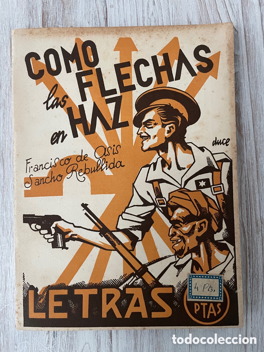 Sammeln von Zeitschriften und Zeitungen: Como las flechas en haz. Revista Letras. Noviembre de 1939. N&uacute;mero 30.