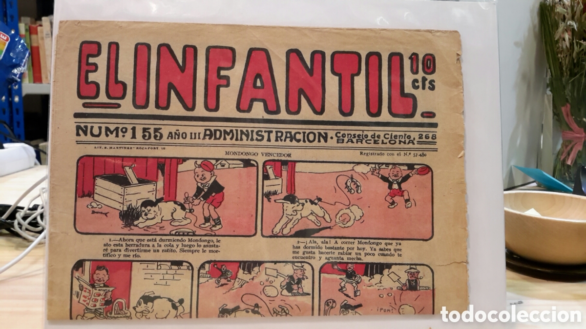 Sammeln von Zeitschriften und Zeitungen: El infantil, N&deg; 155, a&ntilde;o III. Mondongo vencedor