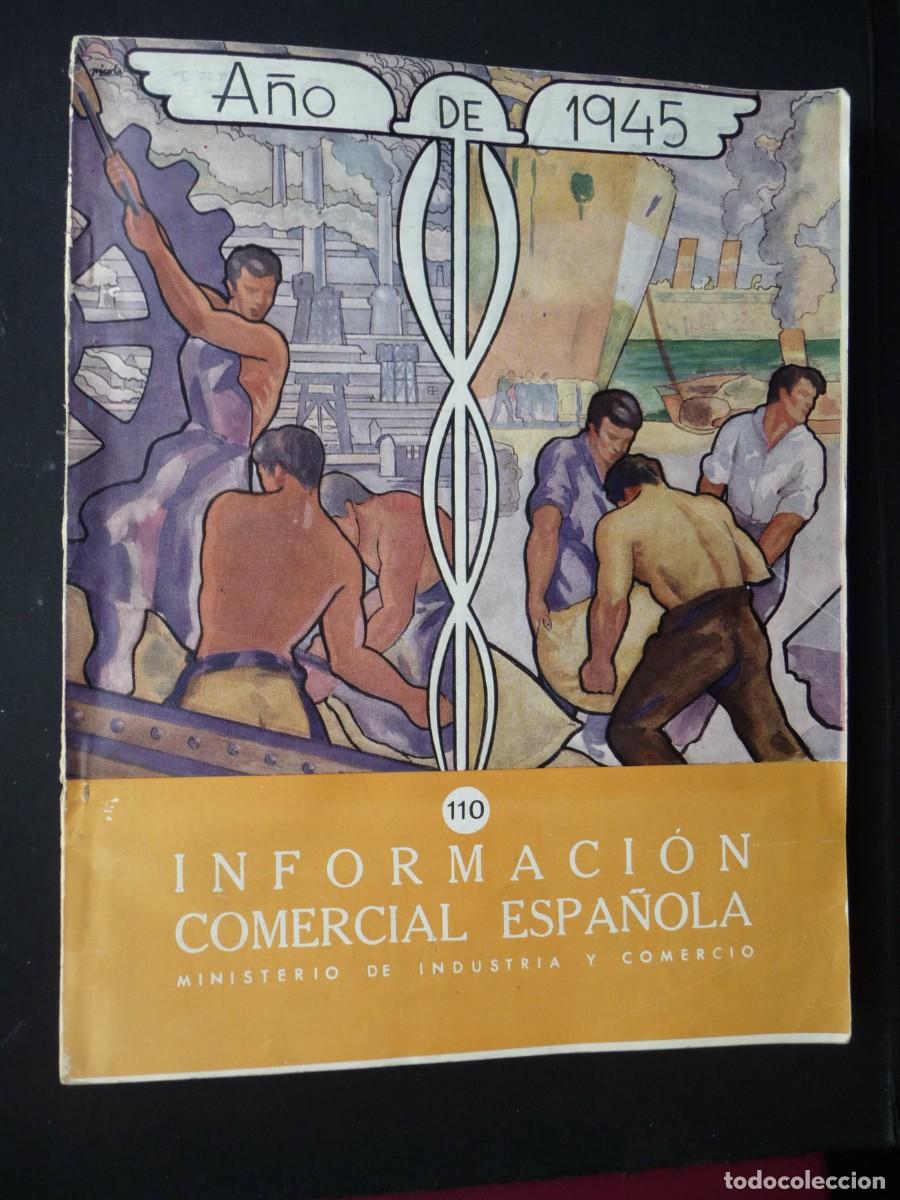 Sammeln von Zeitschriften und Zeitungen: INFORMACION COMERCIAL ESPA&Ntilde;OLA - 10 DE ENERO DE 1945 - NUM. 110