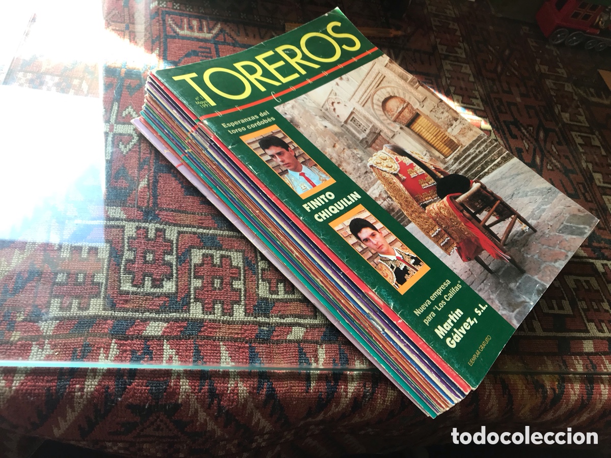 Coleccionismo de Revistas y Peri&oacute;dicos: Toreros de C&oacute;rdoba n&ordm; 1 al 20. Faltan 7 y 14.