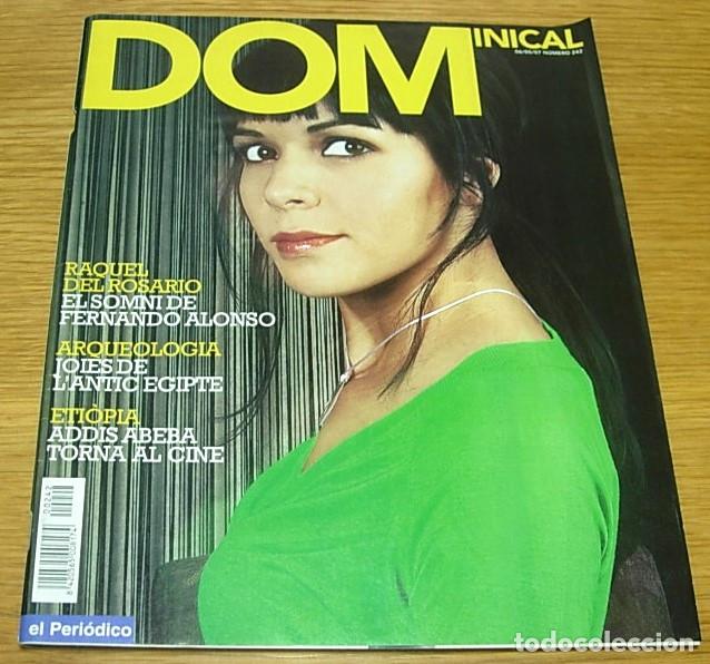 Coleccionismo de Revistas y Peri&oacute;dicos: Revista Dominical n&ordm; 242 RAQUEL DEL ROSARIO EL SUE&Ntilde;O DE MORFEO Portada+7 Pgs 2007 en Catal&aacute;n