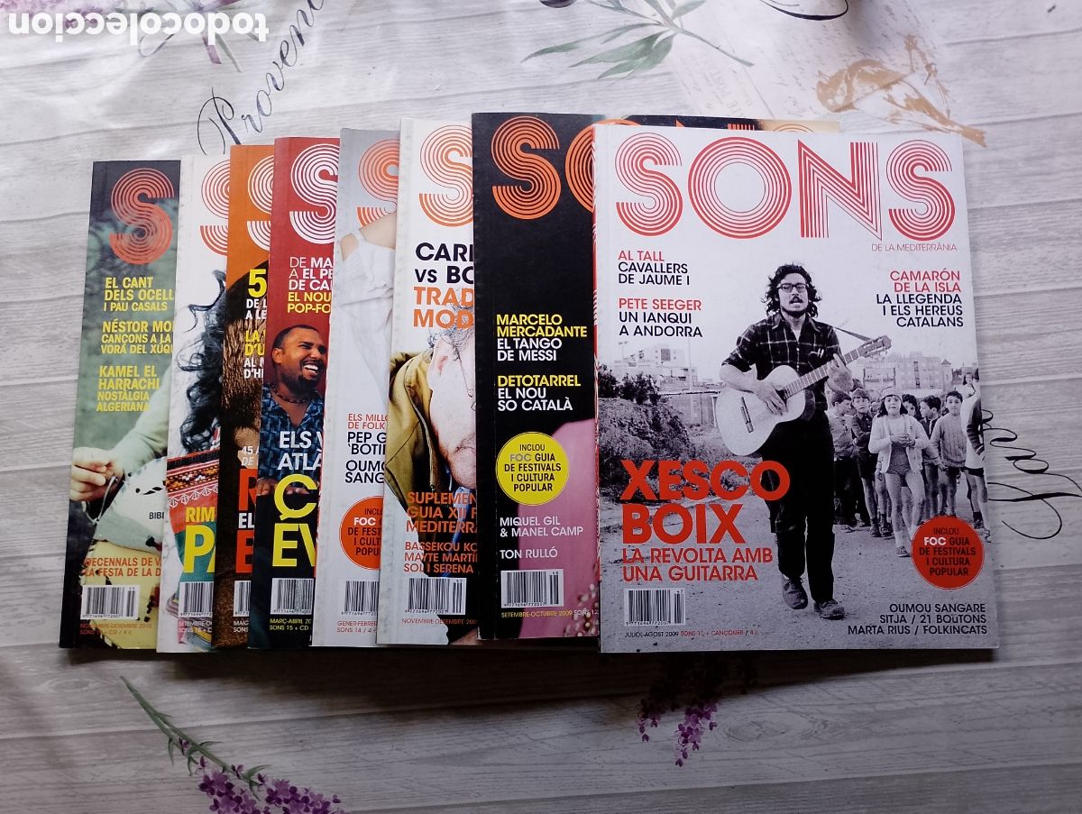 Coleccionismo de Revistas y Peri&oacute;dicos: SONS. 8 revistas de m&uacute;sica