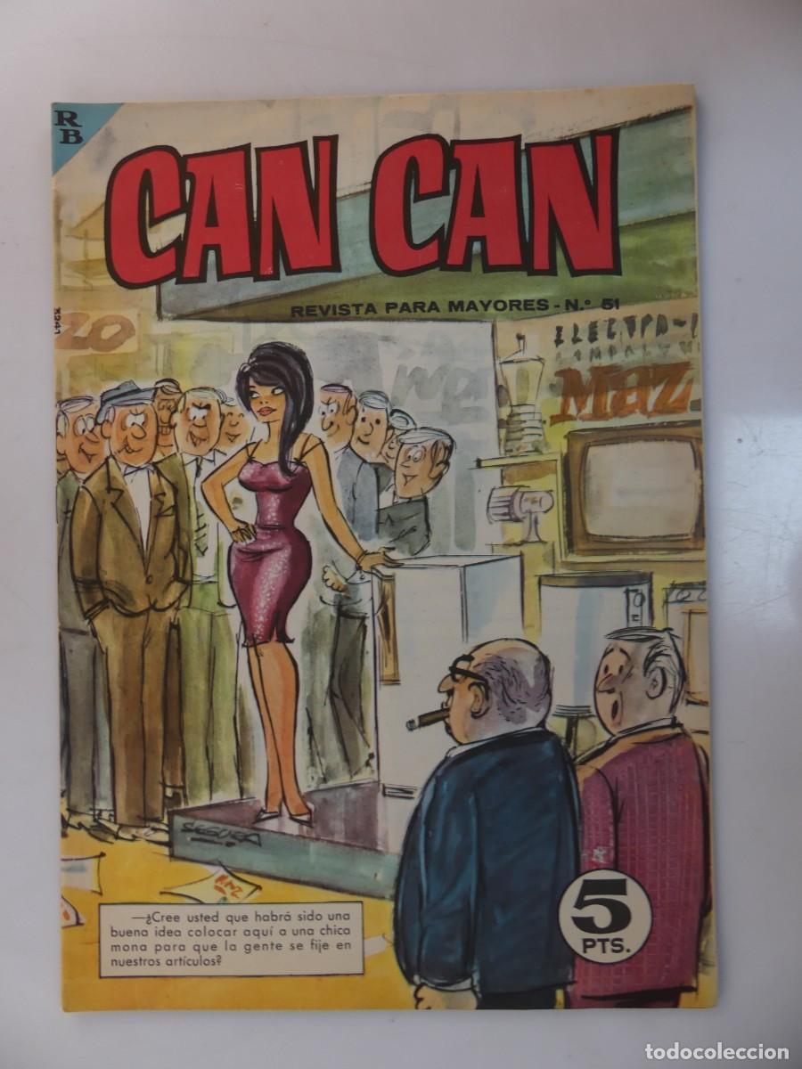 Coleccionismo de Revistas y Peri&oacute;dicos: CAN CAN REVISTA PARA MAYORES NUMERO 51