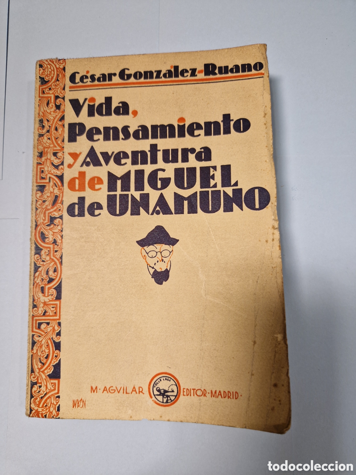 Colecionismo de Revistas e Jornais: Vida, Pensamiento y Aventura de Miguel de Unamuno 1930