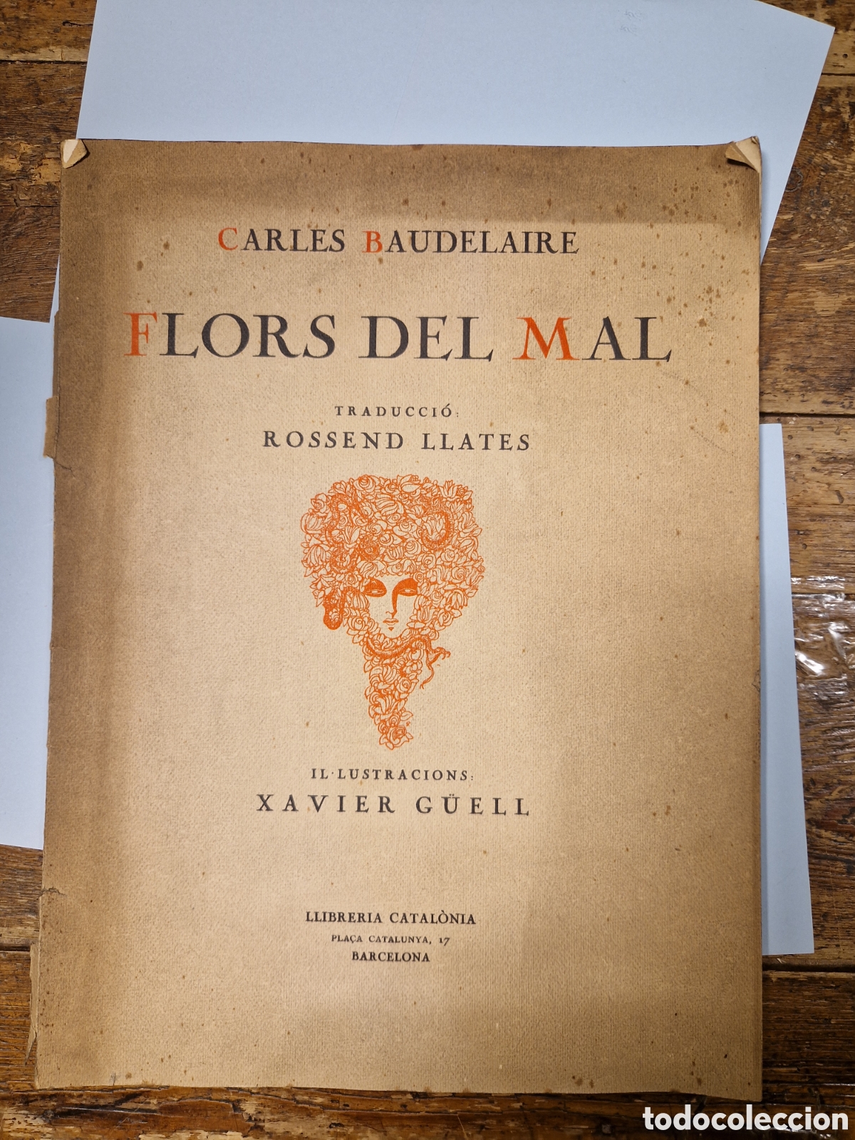 Sammeln von Zeitschriften und Zeitungen: Boudelaire- Flors del Mal- Ilustraci&oacute;n Xavier G&uuml;ell