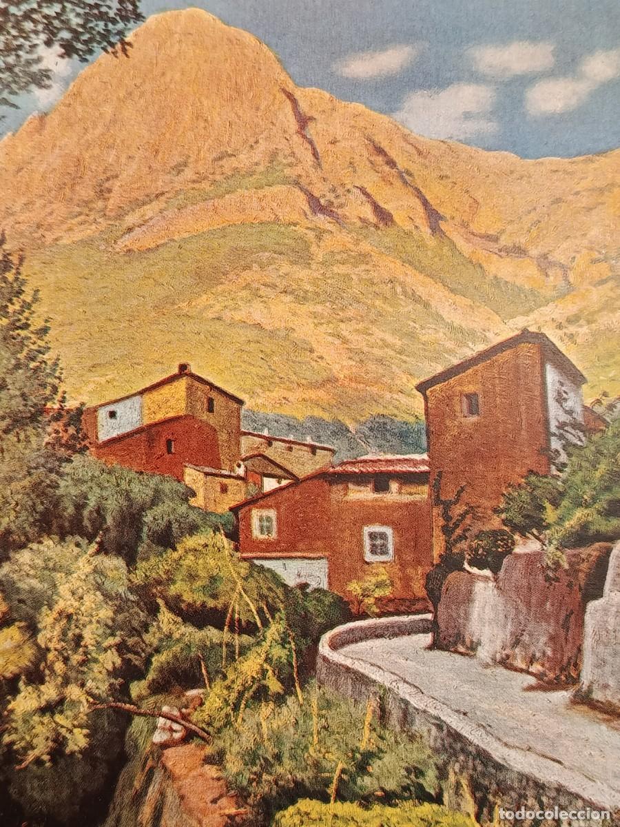 Collection Magazines and Newspapers: 1920&rsquo;s Mallorca Sol Poniente Ilustracion Igual Ruiz. Hoja revista antigua