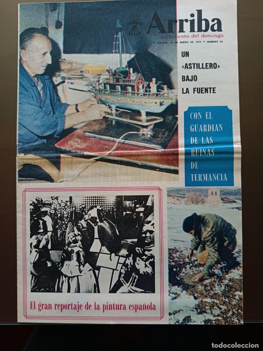 Coleccionismo de Revistas y Peri&oacute;dicos: ARRIBA- SUPLEMENTO DEL DOMINICAL- N&ordm;-86 - 1972