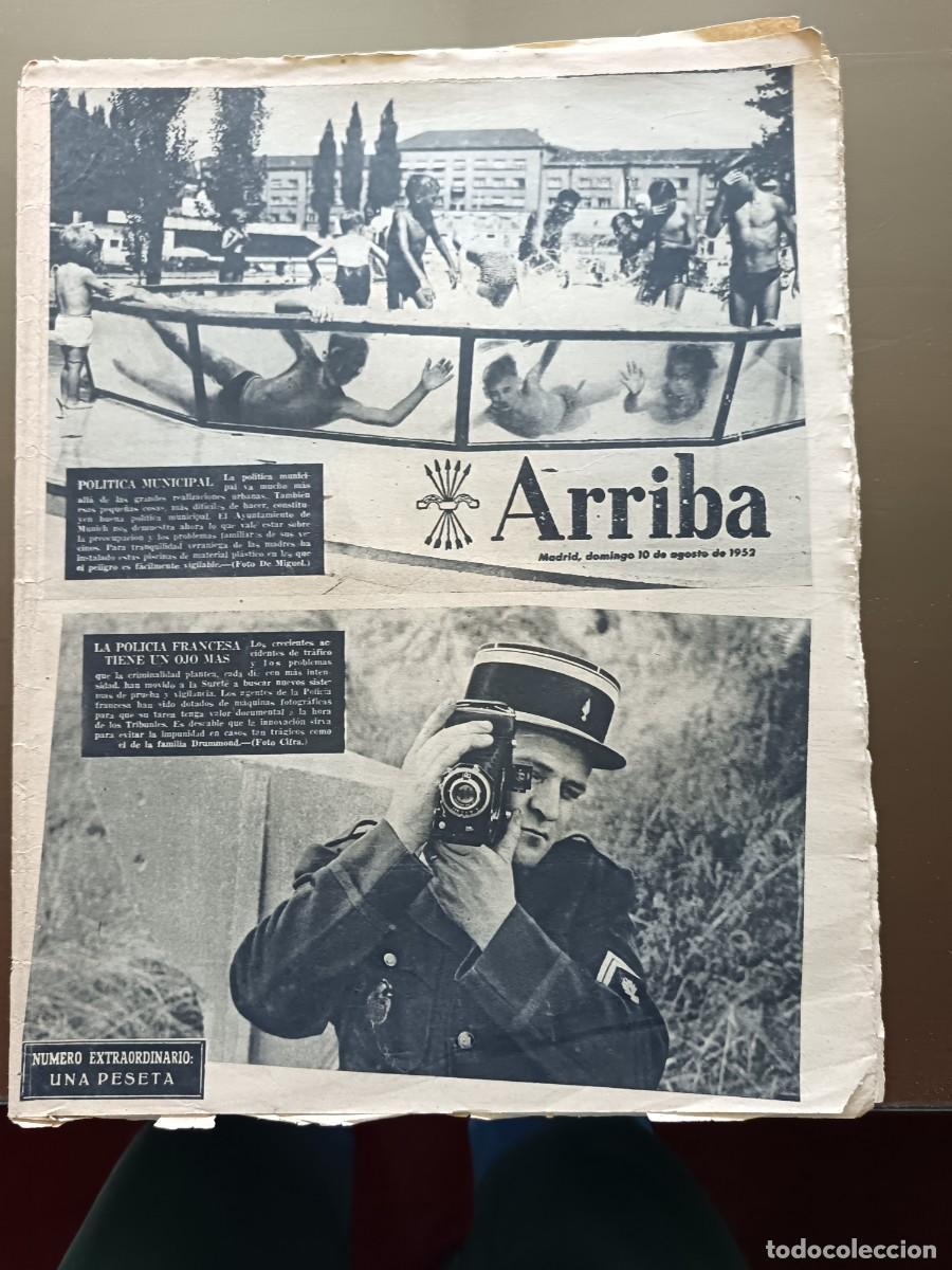 Collection Magazines and Newspapers: ARRIBA-FUNDADO POR JOSE ANTONIO PRIMO DE RIBERA-N&ordm;-6112-10-08-1952