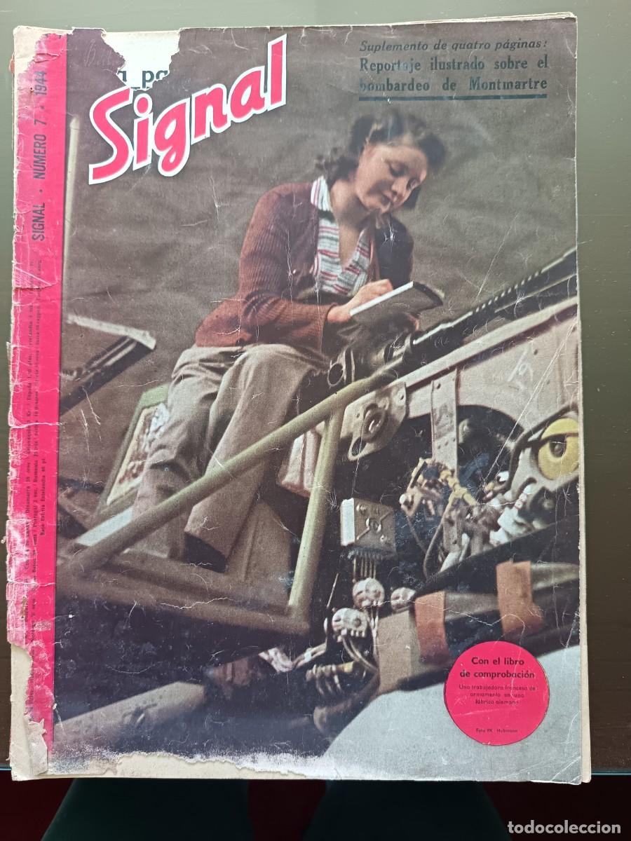 Collection Magazines and Newspapers: SIGNAL-N&Uacute;MERO- 7- 1944