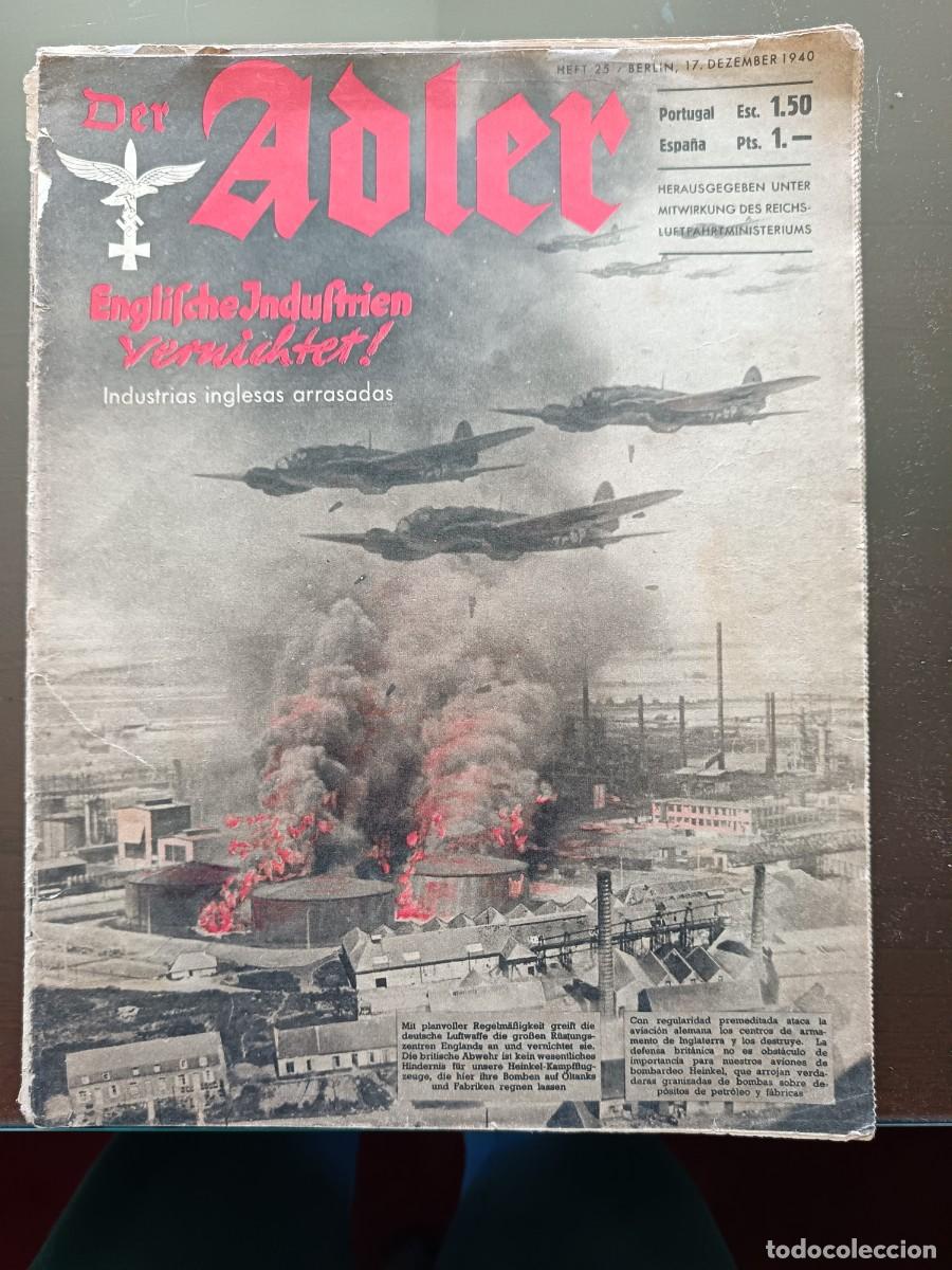 Collezionismo di Riviste e Giornali: DER ADLER- N&ordm;-25 -17-12-1940