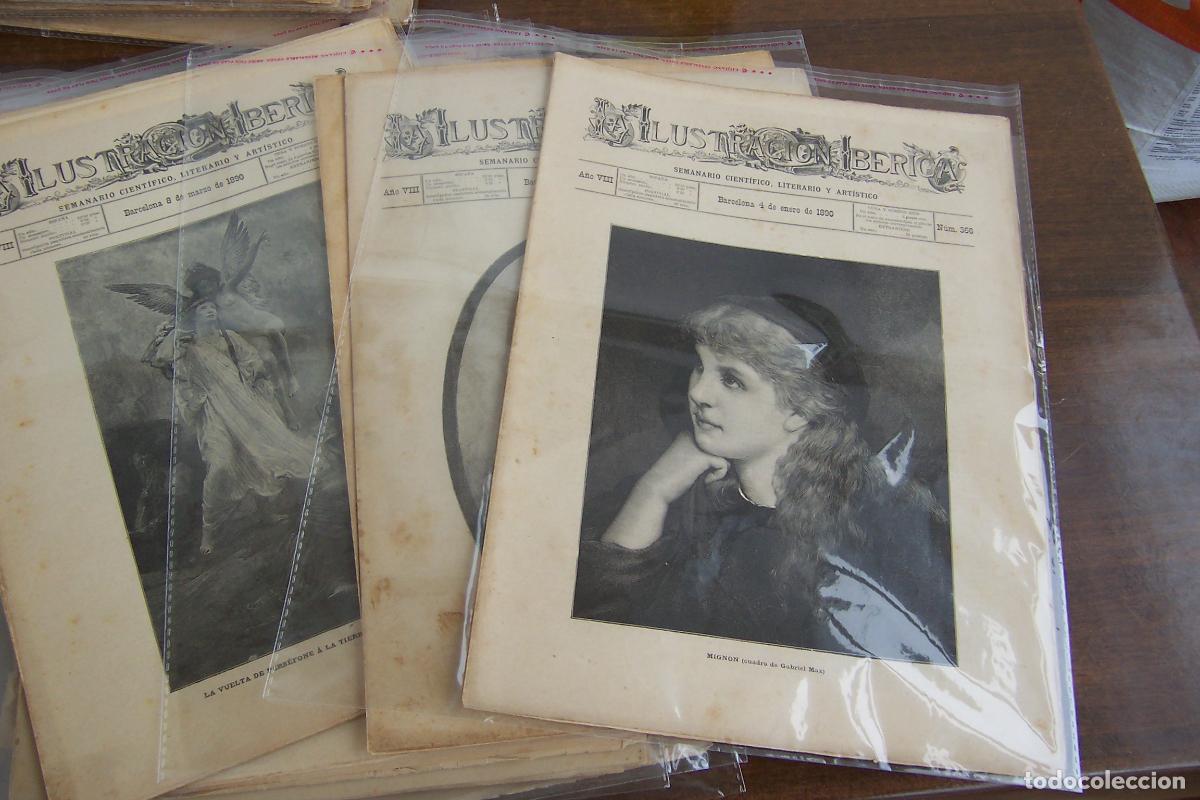 Colecionismo de Revistas e Jornais: 24 n&ordm; de la ilustraci&oacute;n ib&eacute;rica para 1890