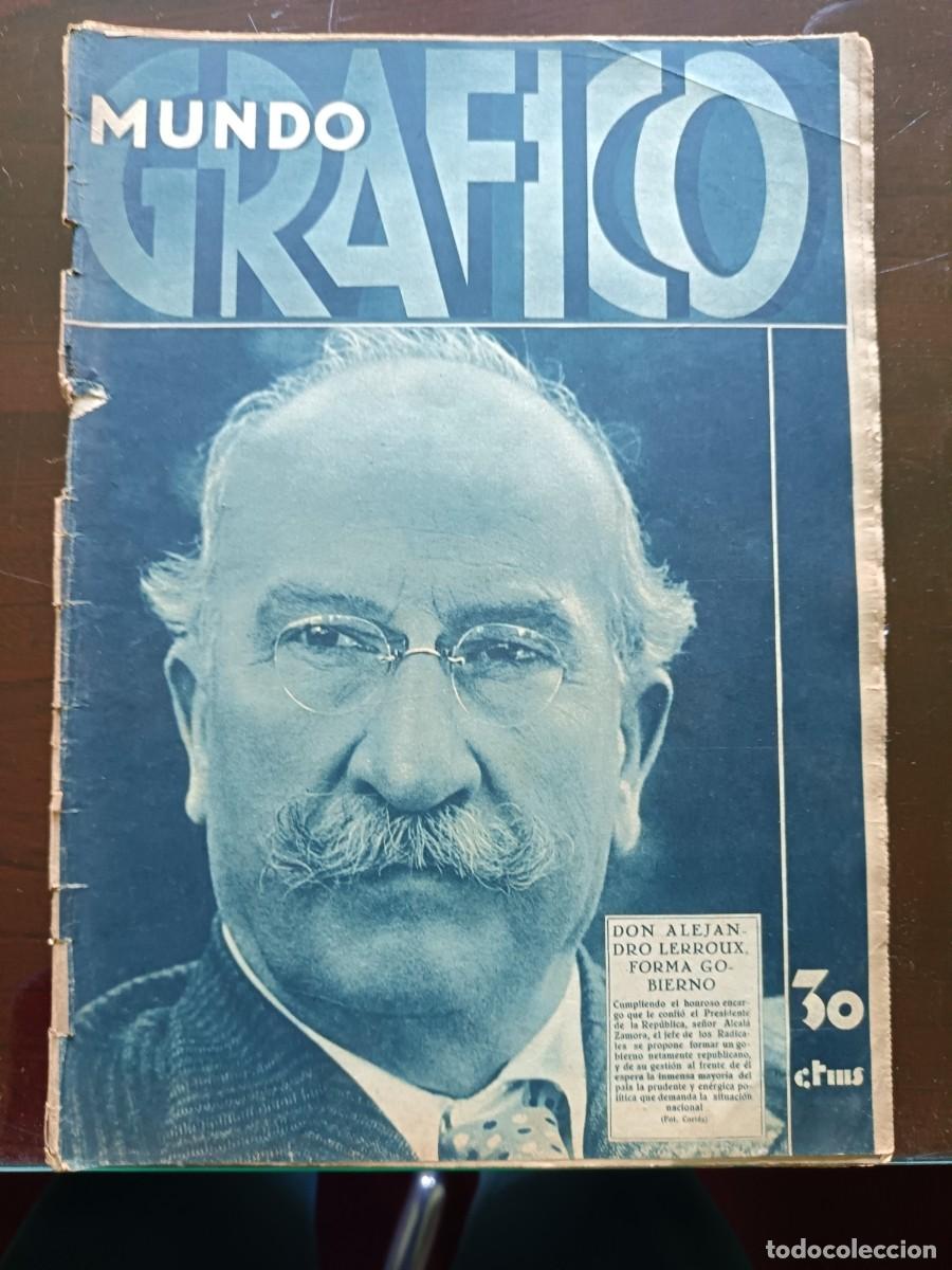 Sammeln von Zeitschriften und Zeitungen: MUNDO GR&Aacute;FICO- REVISTA POPULAR ILUSTRADA-N&ordm;-1141- 1933