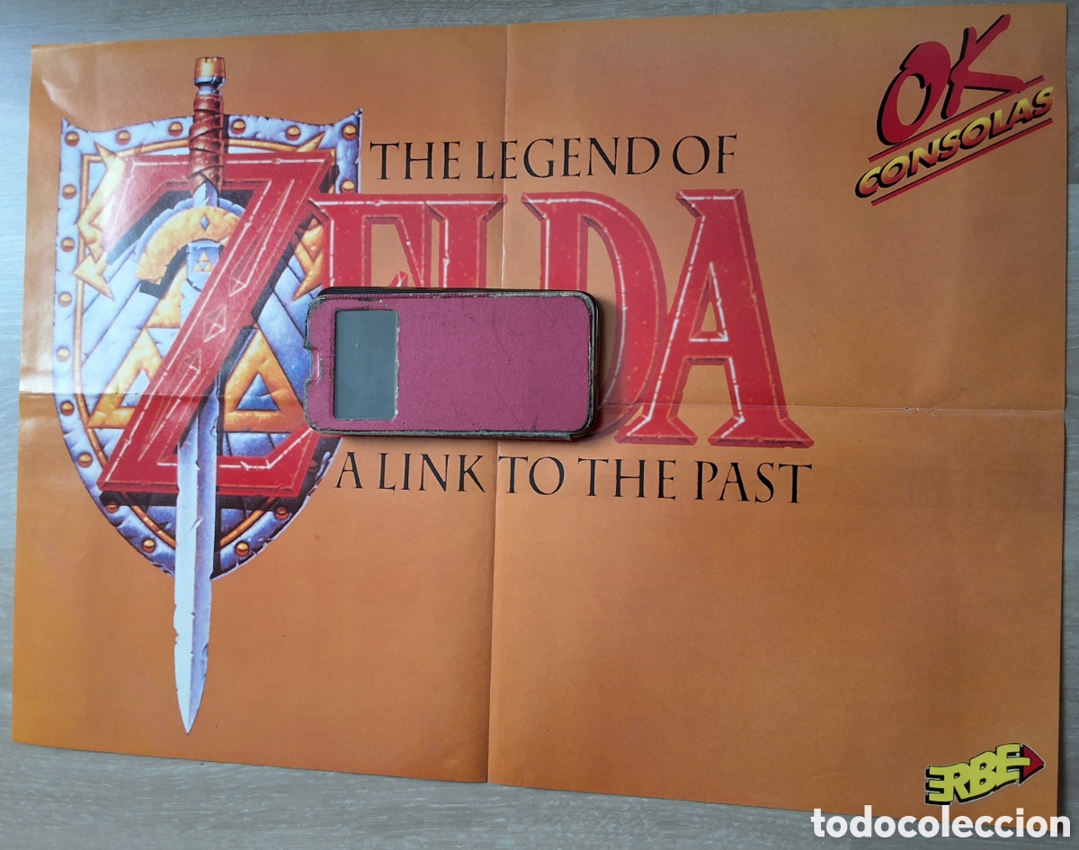 Coleccionismo de Revistas y Peri&oacute;dicos: Ok consolas suplemento poster revista Zelda Prince of Persia