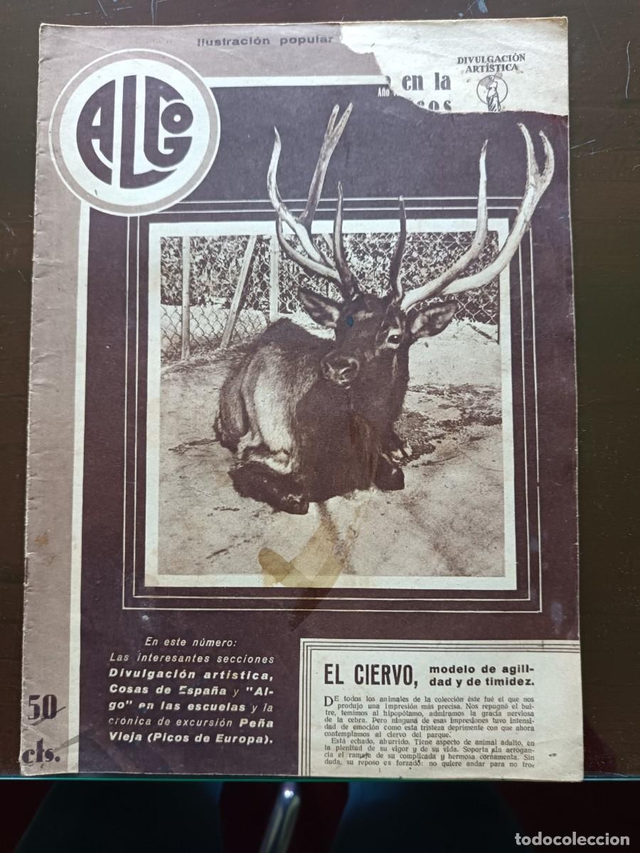 Sammeln von Zeitschriften und Zeitungen: ALGO- ILUSTRACI&Oacute;N POPULAR-N&ordm;-?