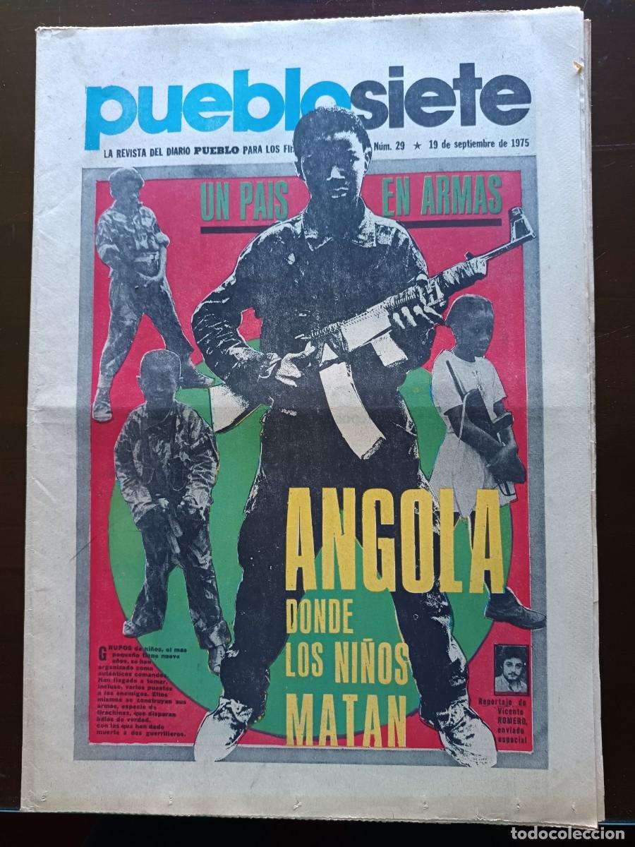 Collezionismo di Riviste e Giornali: PUEBLO SIETE- N&ordm;-29 - 1975