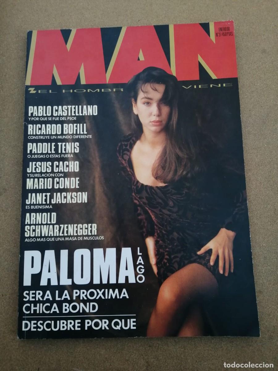 Coleccionismo de Revistas y Peri&oacute;dicos: REVISTA MAN (NUMERO 27) PALOMA LAGO - ARNOLD SCHWARZENEGGER - JANET JACKSON -...