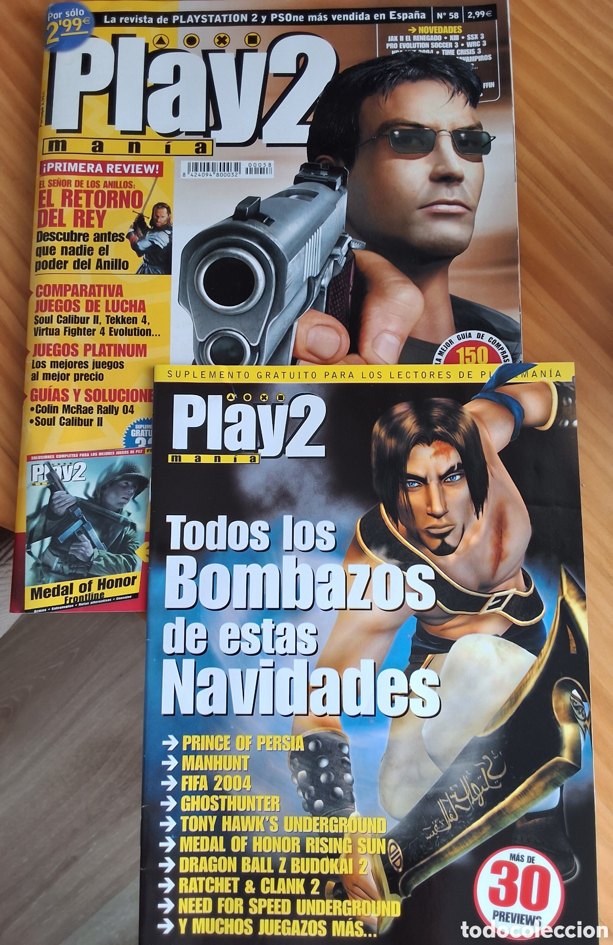 Colecionismo de Revistas e Jornais: Play mania revista consolas n&uacute;mero 58 a&ntilde;o 2004/1 incluye guiaS