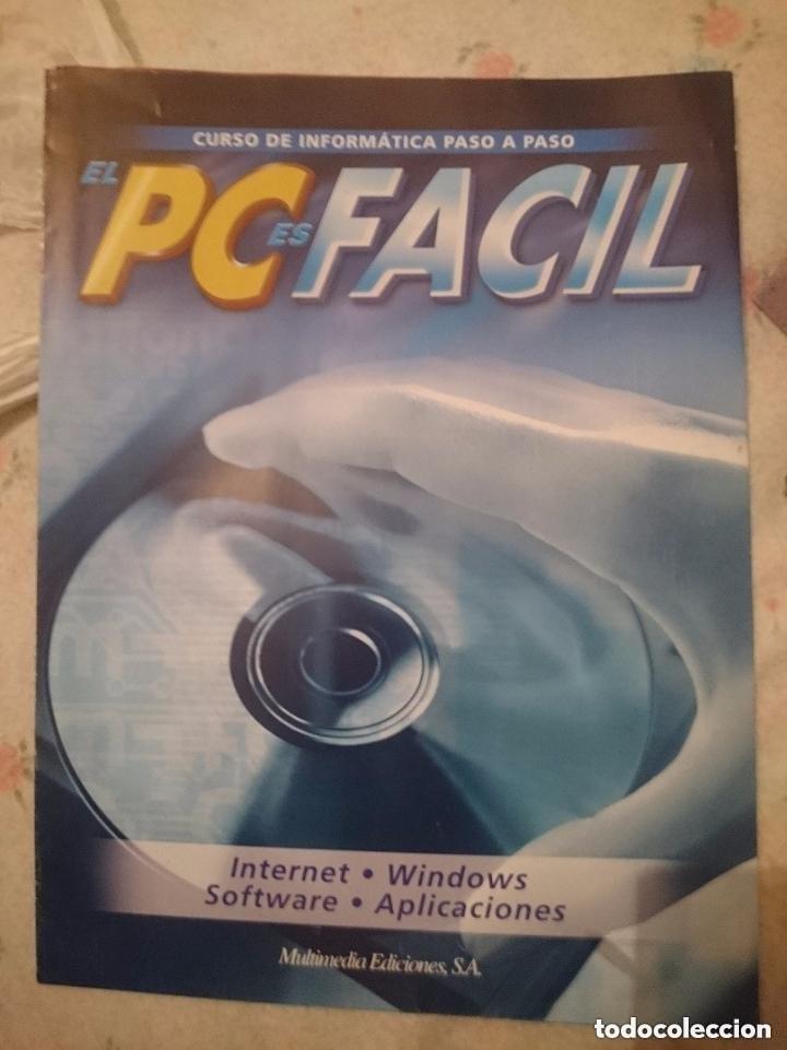 Collection Magazines and Newspapers: FASCICULO 1 PUBLICIDAD - EL PC ES FACIL - CURSO INFORMATICA PASO A PASO