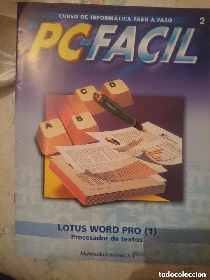 Collection Magazines and Newspapers: FASCICULO 1 PUBLICIDAD - EL PC ES FACIL -LOTUS WROD PRO 1