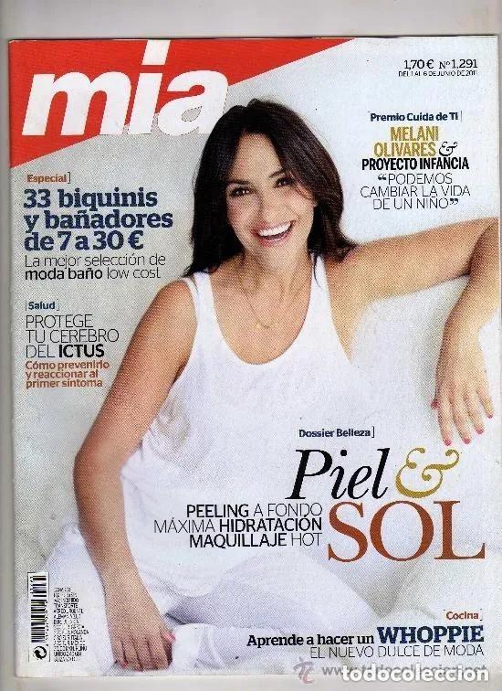 Collection Magazines and Newspapers: MIA N 1.291 &middot;del 1-6 junio 2011 -EN PORTADA Melani Olivares DE LA SERIE AIDA