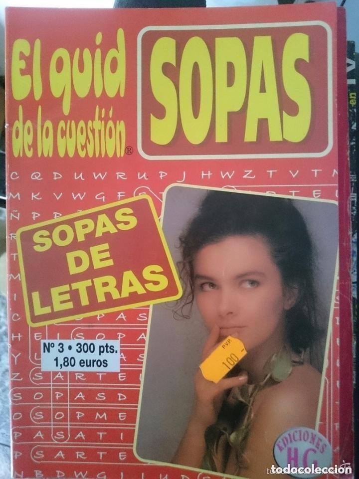 Coleccionismo de Revistas y Peri&oacute;dicos: SOPAS DE LETRAS - EL QUID DE LA CUESTION N 3