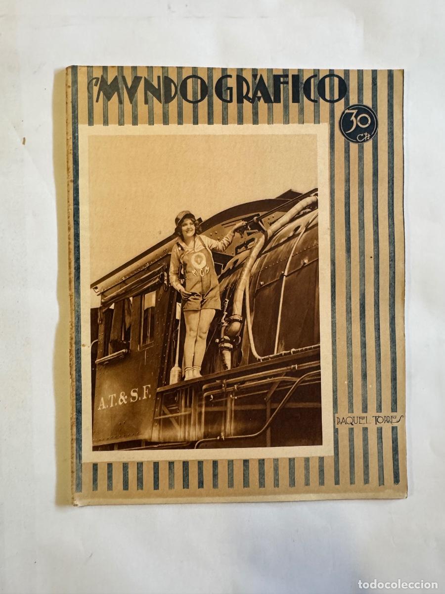 Coleccionismo de Revistas y Peri&oacute;dicos: Revista Mundo Grafico, A&ntilde;o 1929, Raquel Torres, Londres, Vigo