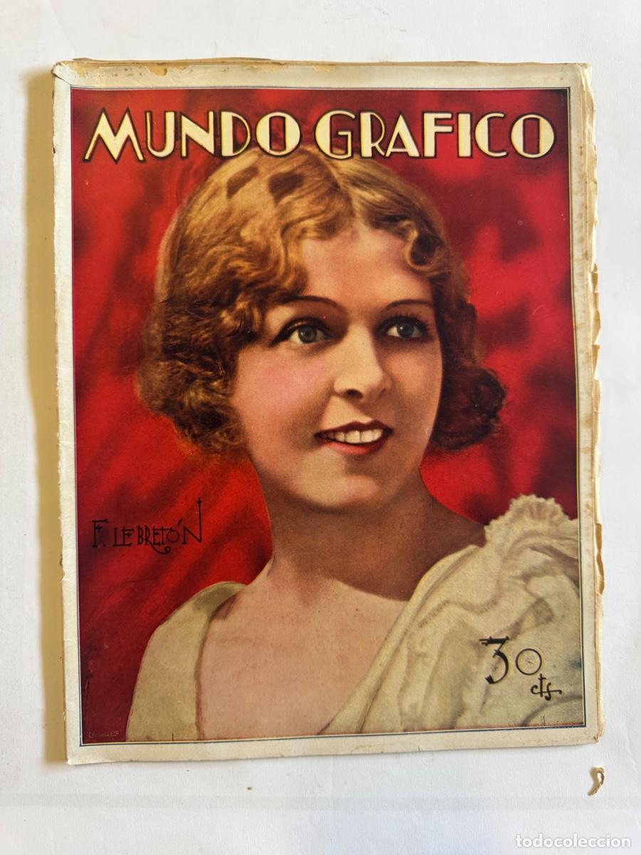 Coleccionismo de Revistas y Peri&oacute;dicos: Revista Mundo Grafico, A&ntilde;o 1929, F.Lebreton, Sevilla, Pepita Samper