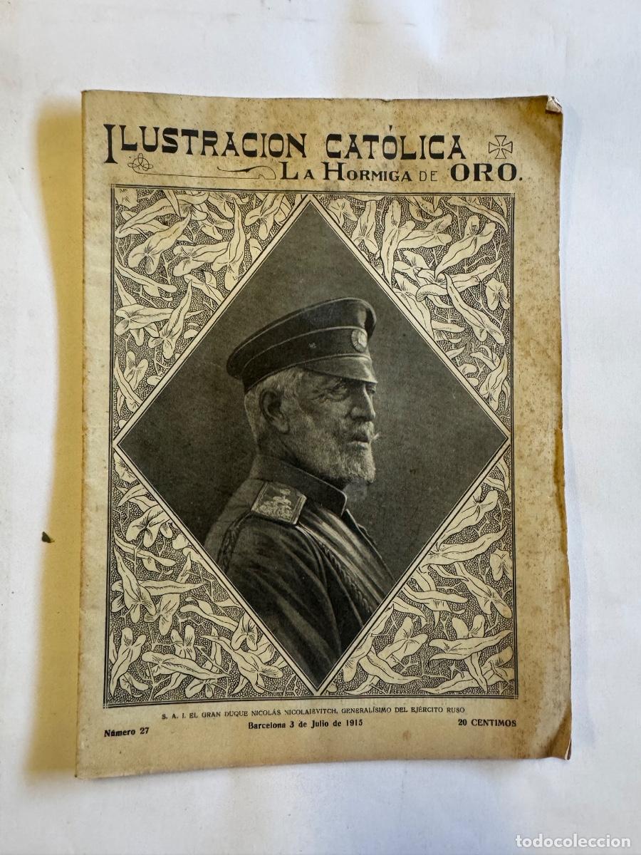 Coleccionismo de Revistas y Peri&oacute;dicos: Revista La Hormiga de Oro, A&ntilde;o 1915, Burriana, Alcoy, El Puig