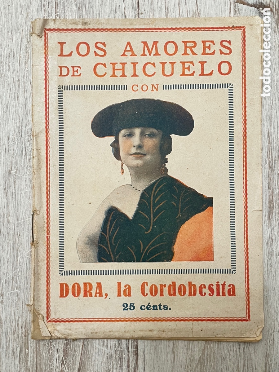Collection Magazines and Newspapers: Los amores de chicuelo con Dora, la cordobesita. Tauromaquia.