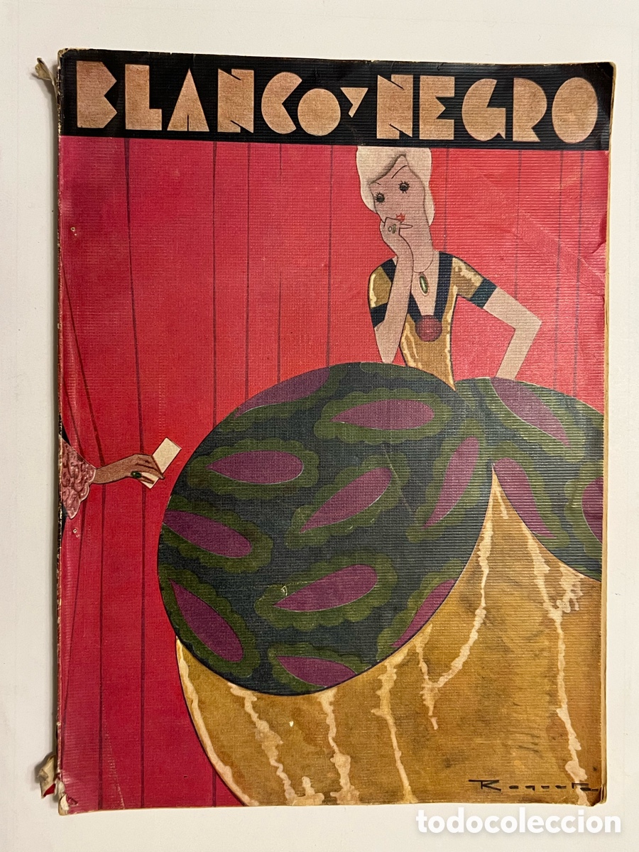 Collection Magazines and Newspapers: BLANCO Y NEGRO, Revista 15 DE ENERO DE 1933, No.2170, La Diputaci&oacute;n de M&aacute;laga.. Grandes reportajes..