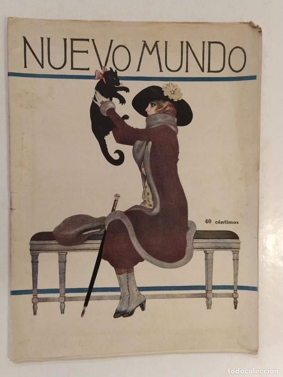 Coleccionismo de Revistas y Peri&oacute;dicos: NUEVO MUNDO-A&Ntilde;O 1919-VENDIMIA JEREZ-TERRORISMO BARCELONA-TORTOLA VALENCIA-ASESINATO HUGO HAASE ETC