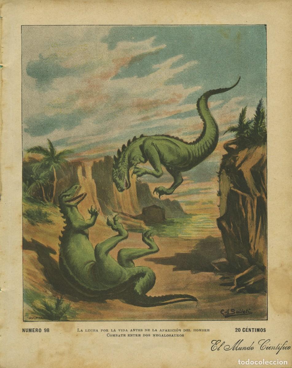 Coleccionismo de Revistas y Peri&oacute;dicos: El mundo cient&iacute;fico. A&ntilde;o n&ordm; IV, n&ordm; 98. Barcelona, 15 de febrero de 1902. Pp. 98-112