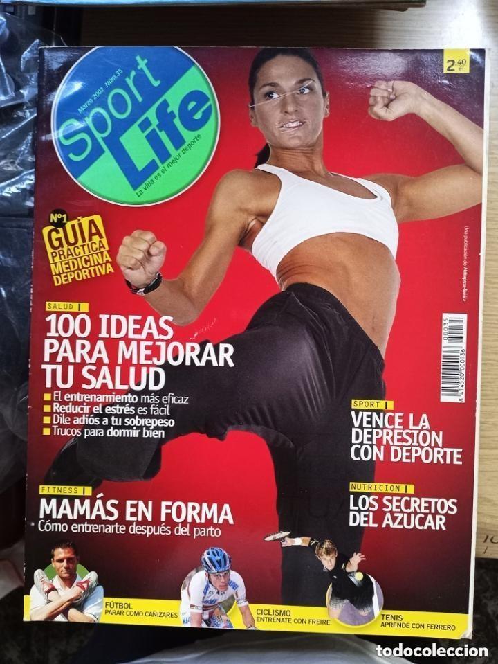 Collection Magazines and Newspapers: SPORT LIFE N 35 - MARZO 2002 - MEDICINA DEPORTIVA - MAMAS EN FORMA - 100 IDEAS PARA MEJORAR TU SALUD