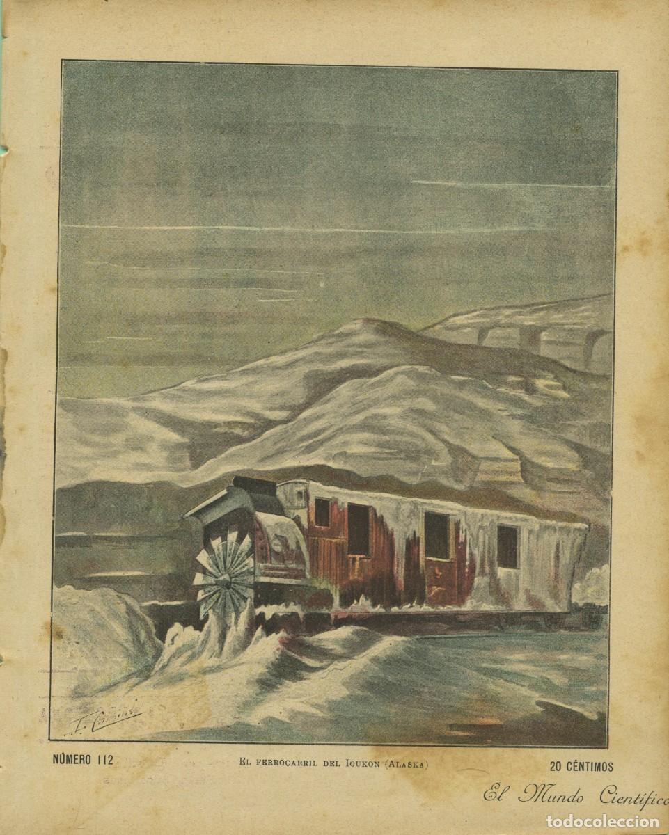 Coleccionismo de Revistas y Peri&oacute;dicos: El mundo cient&iacute;fico. A&ntilde;o n&ordm; IV, n&ordm; 112. Barcelona, 24 de mayo de 1902. Pp. 321-336