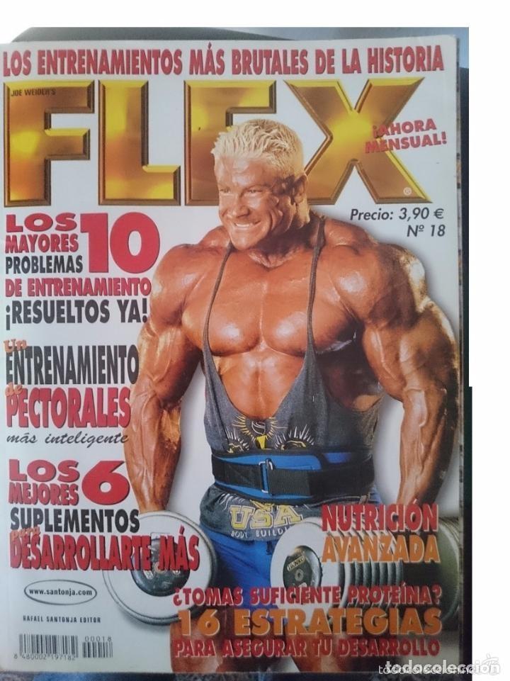 Coleccionismo de Revistas y Peri&oacute;dicos: FLEX N&Uacute;MERO N 18 - -julio 2004 -JOE WEIDER&acute;S -LOS ENTRENAMIENTOS MAS BRUTALES DE LA HISTORIA