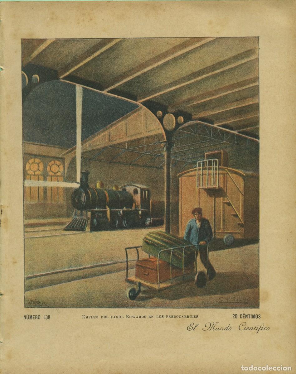 Coleccionismo de Revistas y Peri&oacute;dicos: El mundo cient&iacute;fico. A&ntilde;o n&ordm; IV, n&ordm; 138. Barcelona, 22 de noviembre de 1902. Pp. 735-750