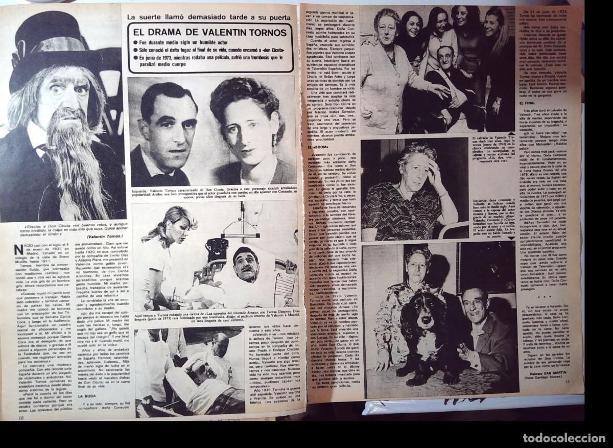 Coleccionismo de Revistas y Peri&oacute;dicos: valentin tornos don cicuta un dos tres 1 2 3 chicho iba&ntilde;ez serrador juan tamariz agata lys blanca e